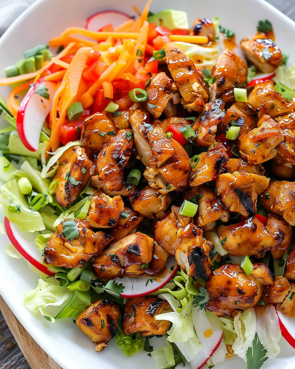 Honey Hot Chicken Salad: A Flavorful Twist with Turkey Bacon