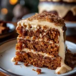 Gingerbread Cake Cinnamon Molasses Frosting