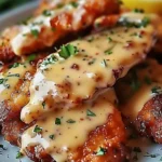 Crispy Comfort with Creamy Sauce