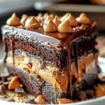 Chocolate Peanut Butter Ooey Gooey Cake Recipe