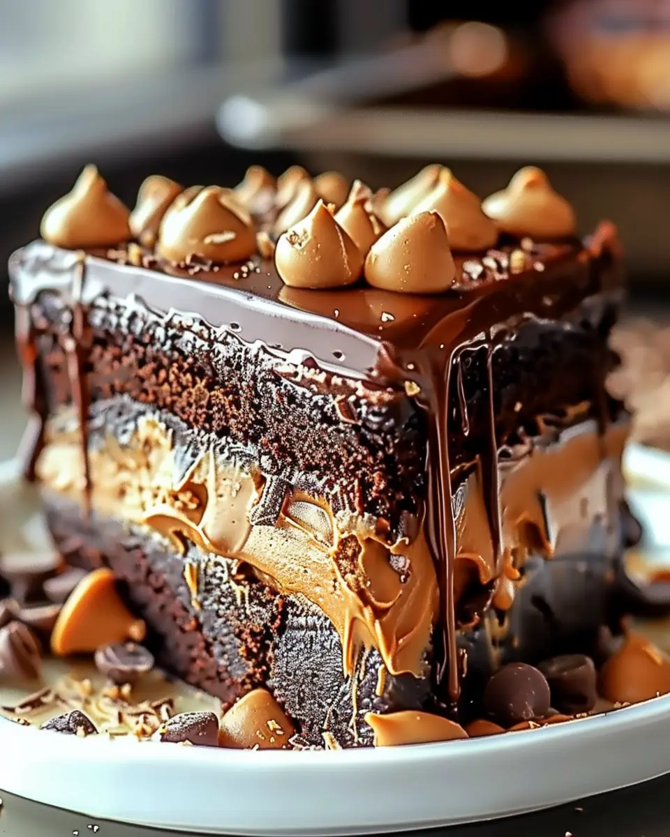 Chocolate Peanut Butter Ooey Gooey Cake Recipe You’ll Love to Make