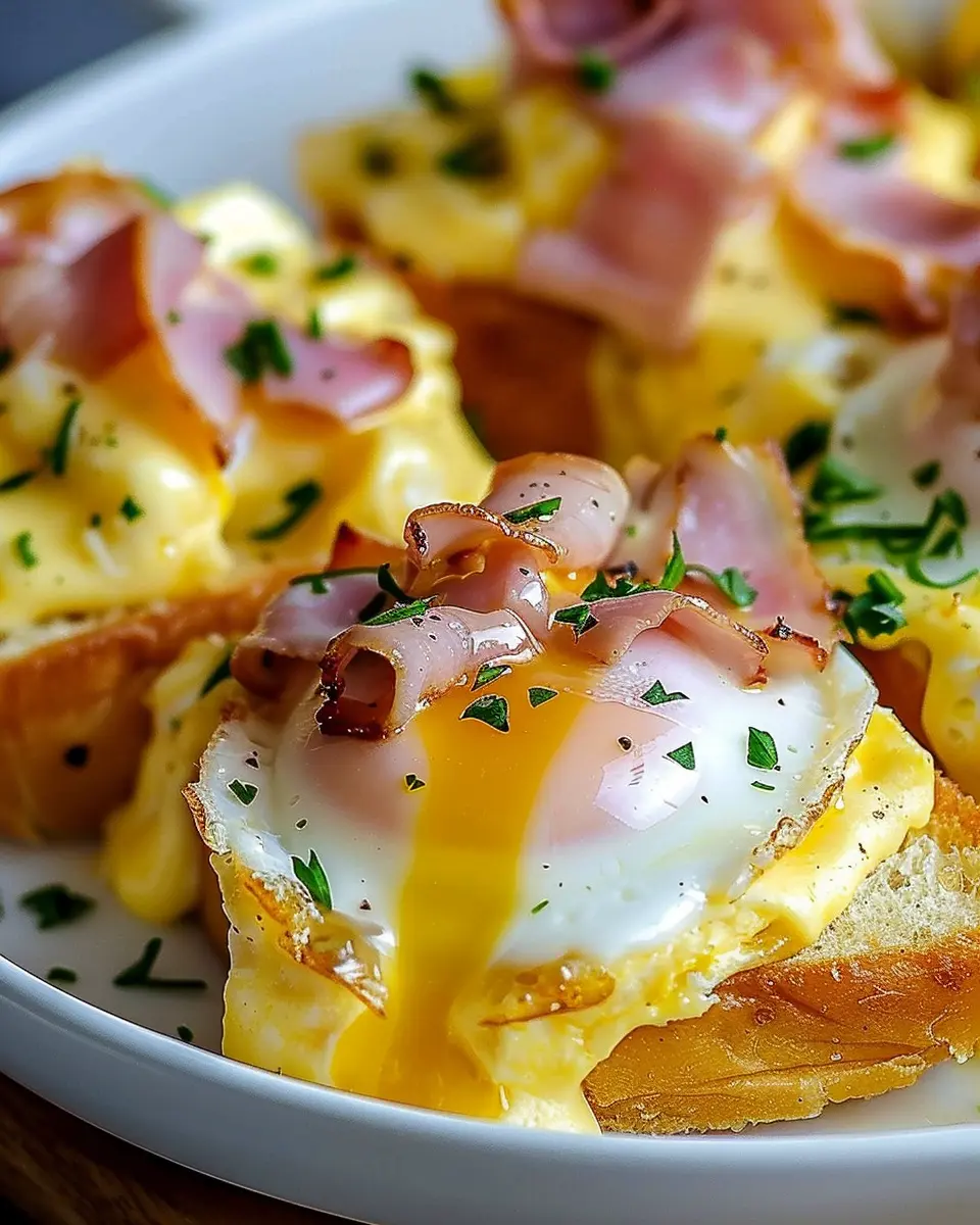 Eggs Benedict Casserole: An Indulgent Twist with Turkey Bacon and Chicken Ham