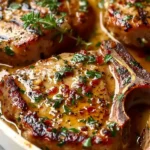 Garlic Marry Me Pork Chops