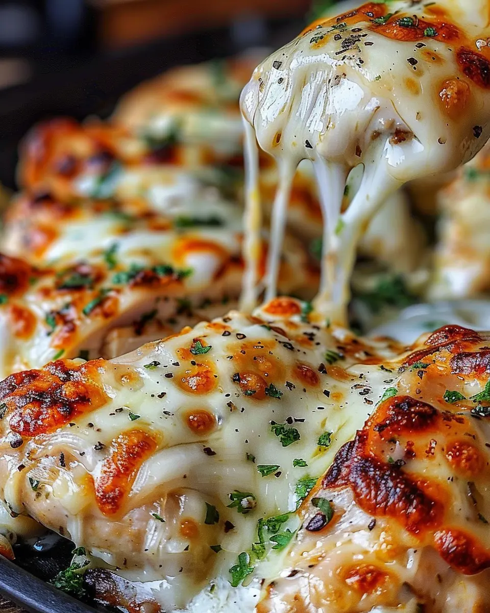Cozy Cheesy Garlic Chicken: The Perfect Comfort Food Delight