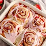 Strawberry Cinnamon Rolls