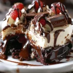 Heavenly Hot Fudge Sundae Brownie