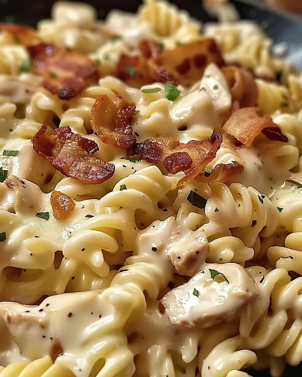 Chicken Bacon Ranch Pasta: An Easy Twist with Turkey Bacon