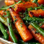 Honey Glazed Carrots & Green Beans