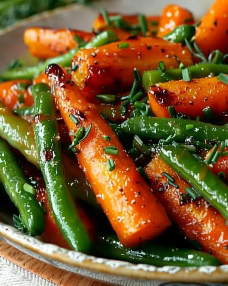 Honey Glazed Carrots Green Beans: A Deliciously Easy Side Dish