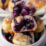 Blueberry Pie Bombs