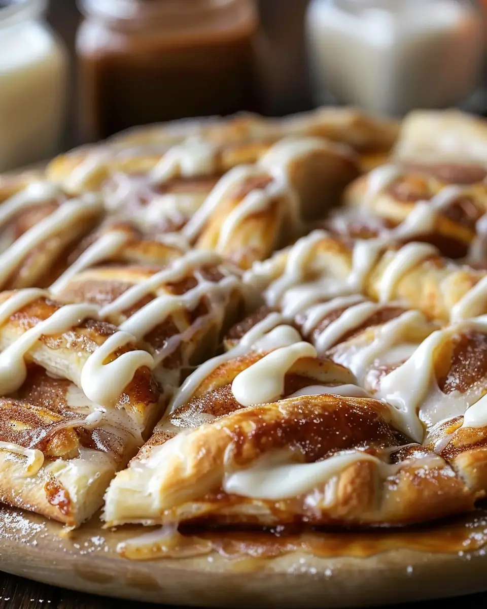 Cinnamon-Sugar Pizza: Easy Crescent Roll Delight to Satisfy Cravings