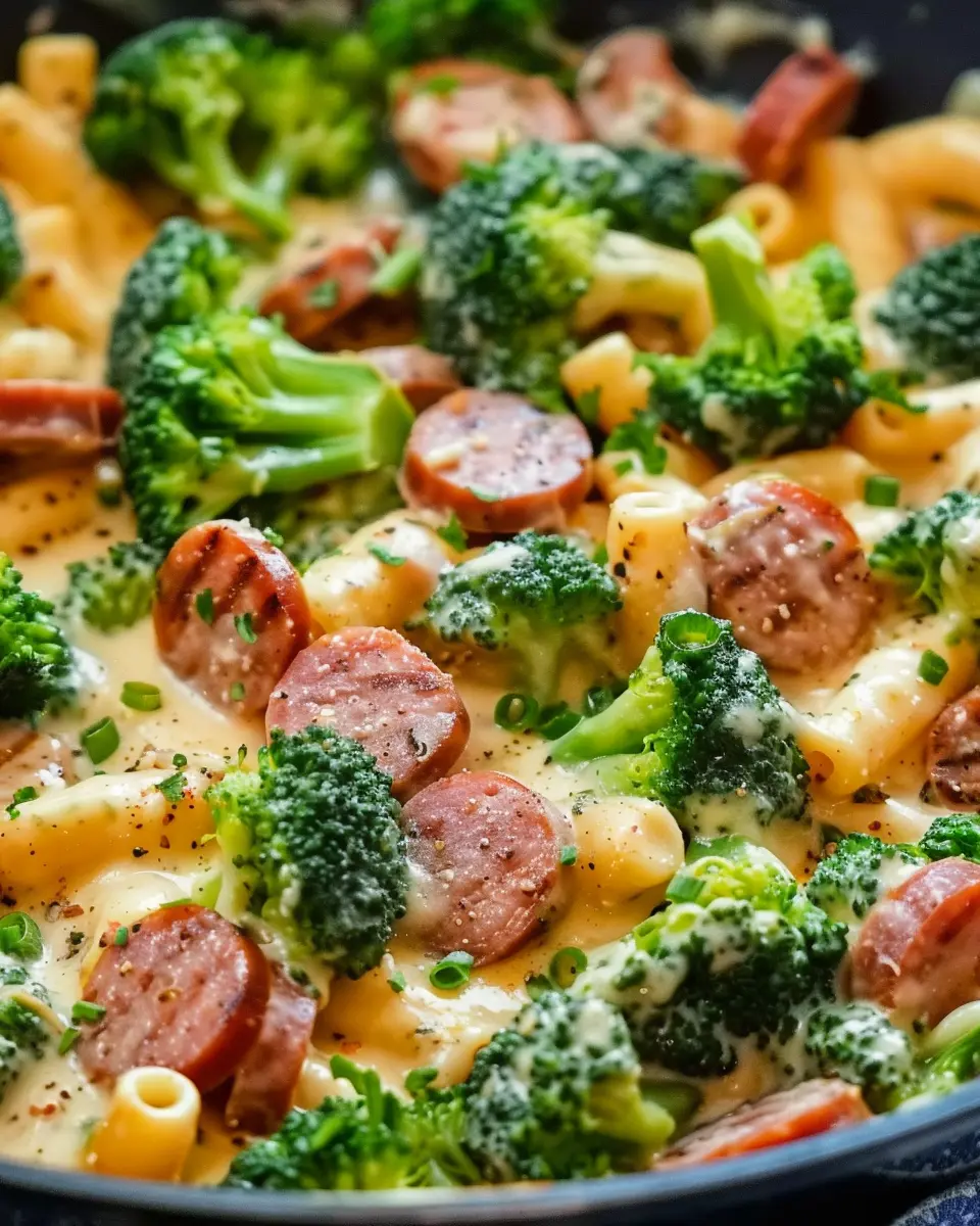 Creamy Kielbasa Broccoli Skillet: 30-Minute Ultimate Delicious Meal