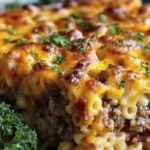 Savory Mac and Cheese Meatloaf Casserole Recipe for Easy Family Dinners