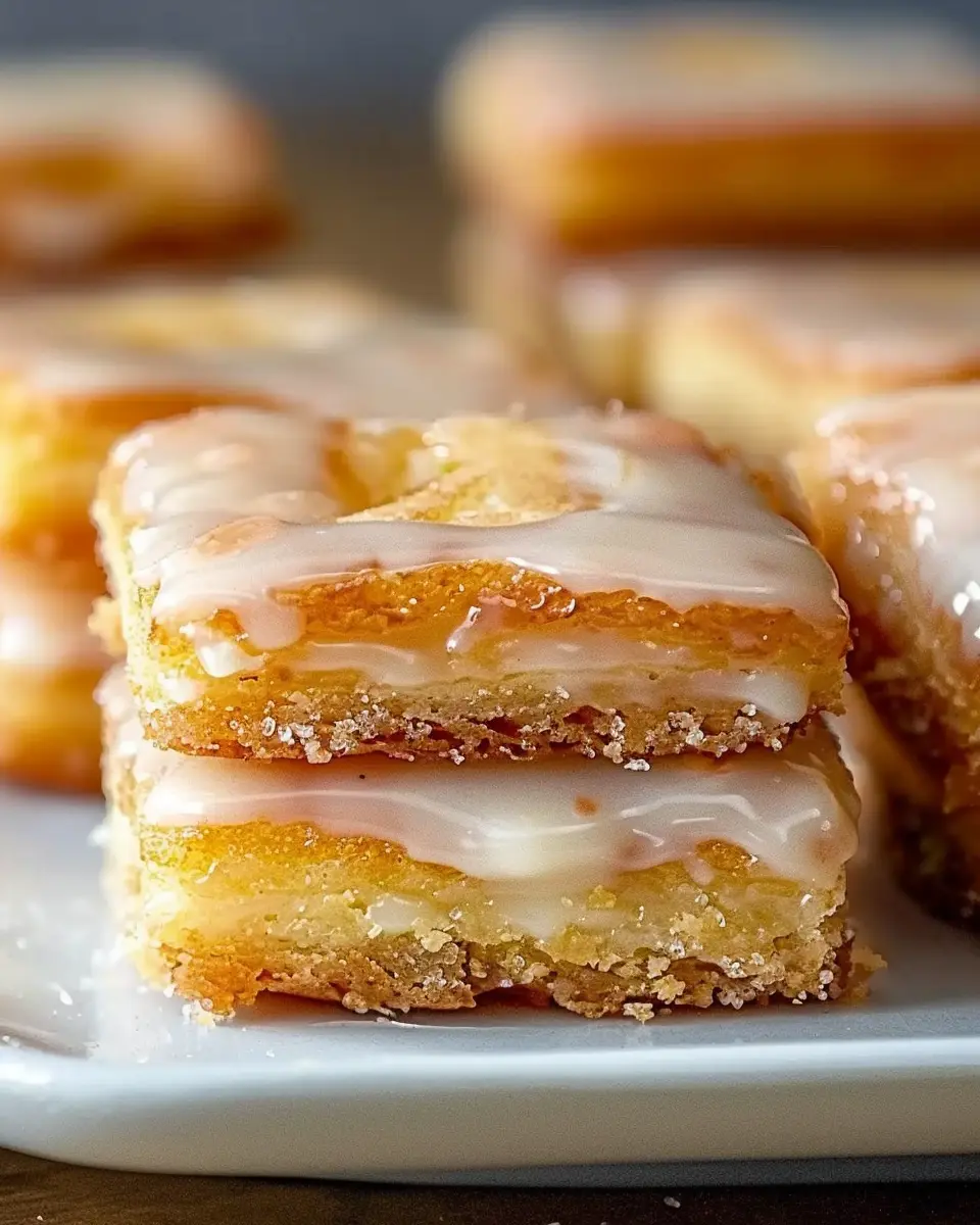 Delicious Soft Baked Maple Donut Bars: An Indulgent Sweet Treat