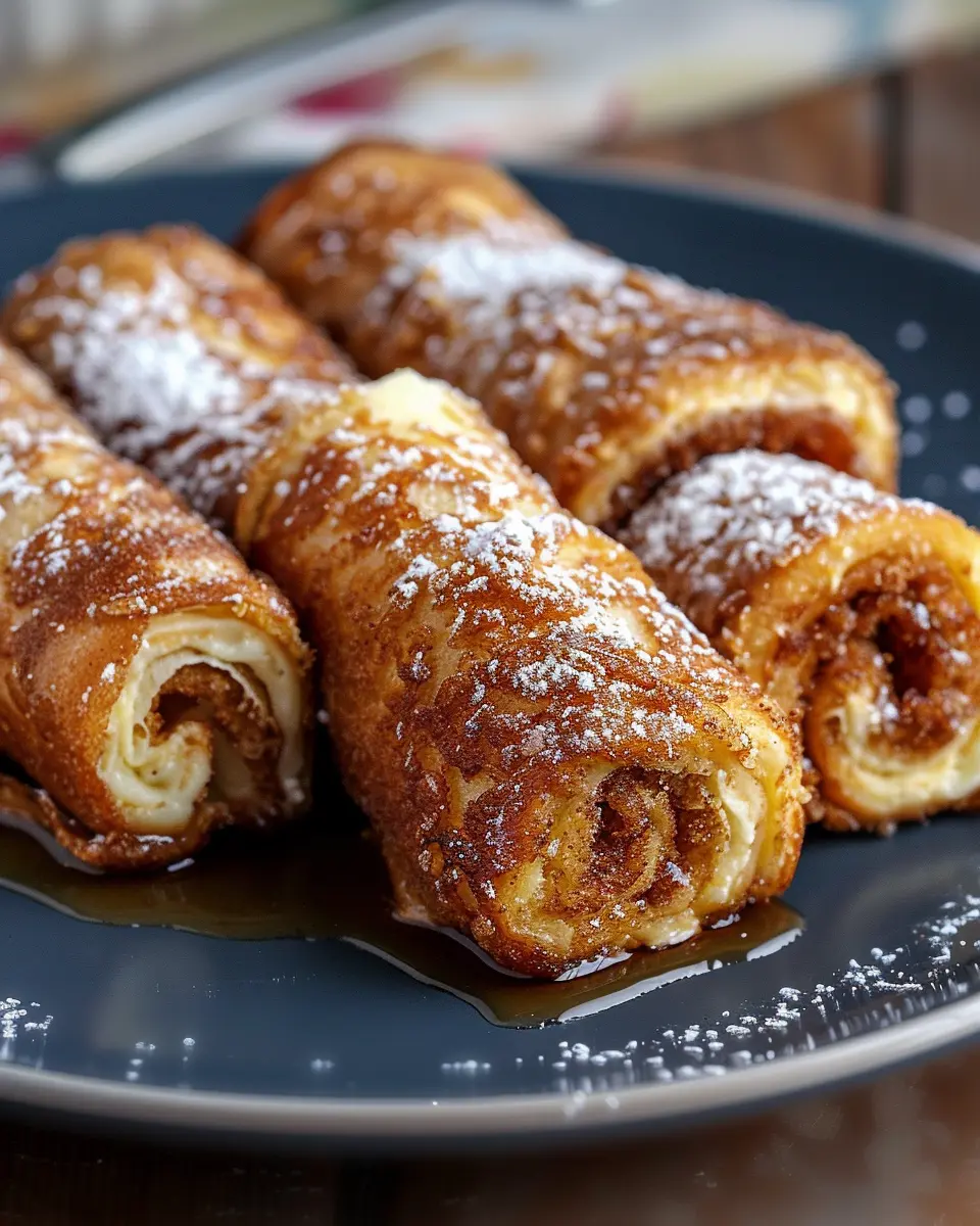 Cinnamon Sugar French Toast Roll-Ups: A Cozy Weekend Indulgence