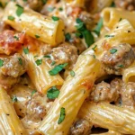 Creamy Italian Sausage Rigatoni