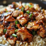 One-Pan Bold Honey BBQ Chicken Rice