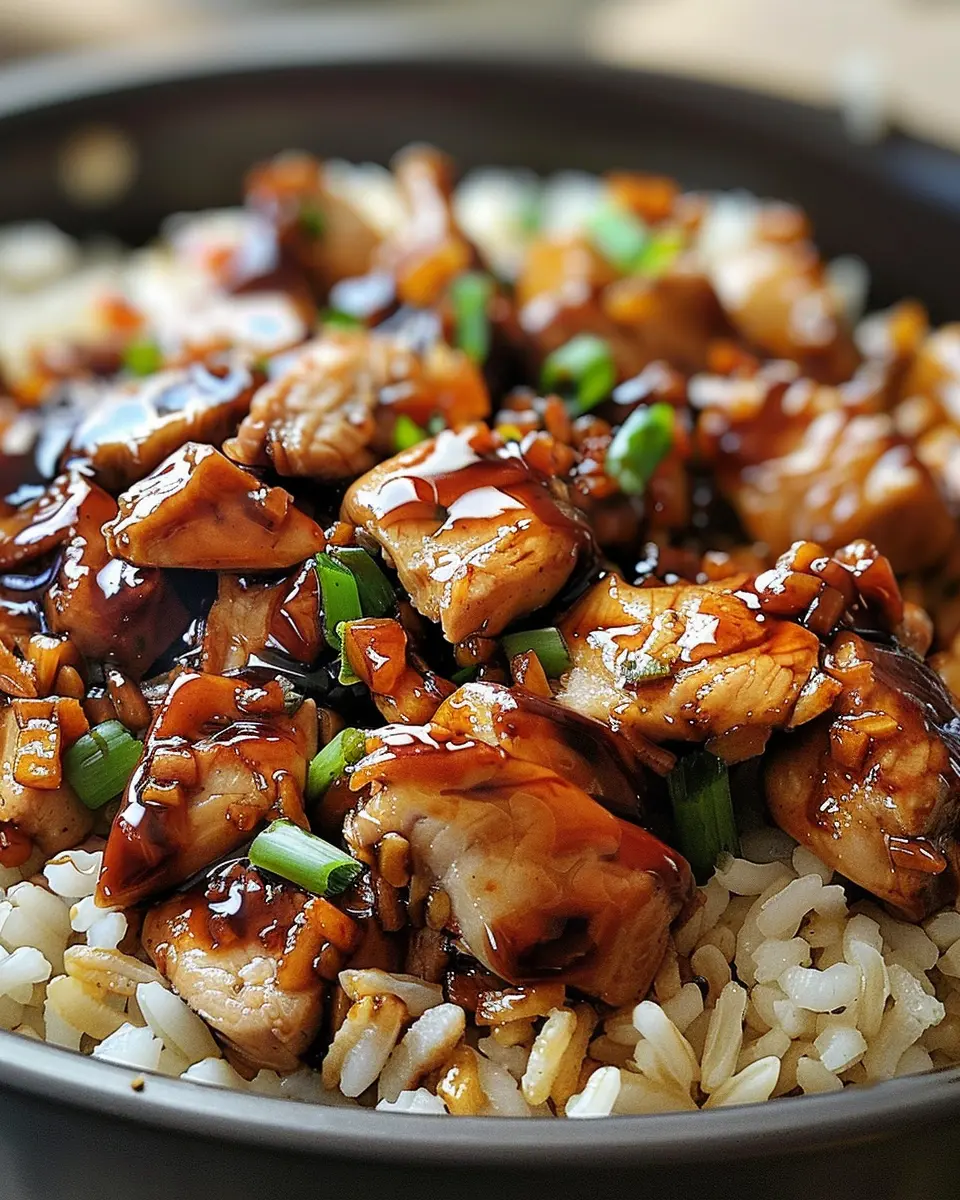 One-Pan Bold Honey BBQ Chicken Rice: Easy Comfort Food Delight