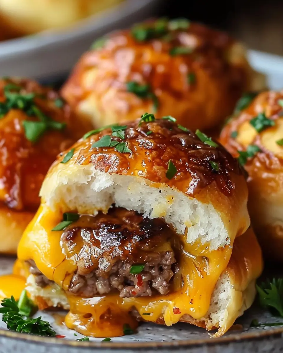 Easy Cheeseburger Bombs: Juicy Appetizer for Cozy Gatherings