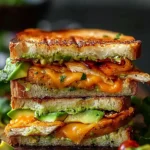 Chicken Avocado Melt Sandwich