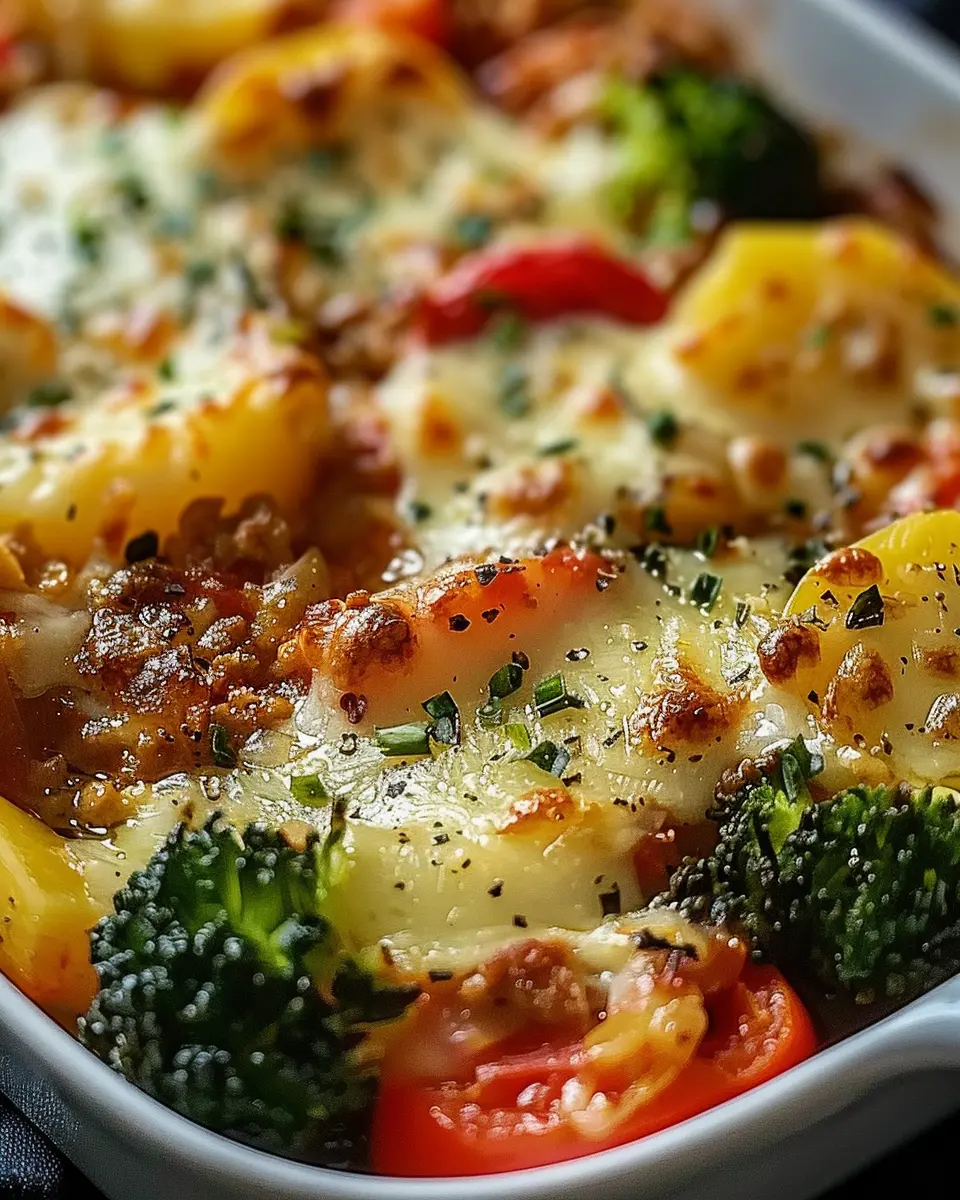 Easy One-Pan Comfort Food: Indulgent Turkey Bacon &amp; Chicken Ham Delight