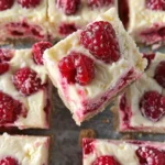 Healthy Raspberry Cheesecake Bars