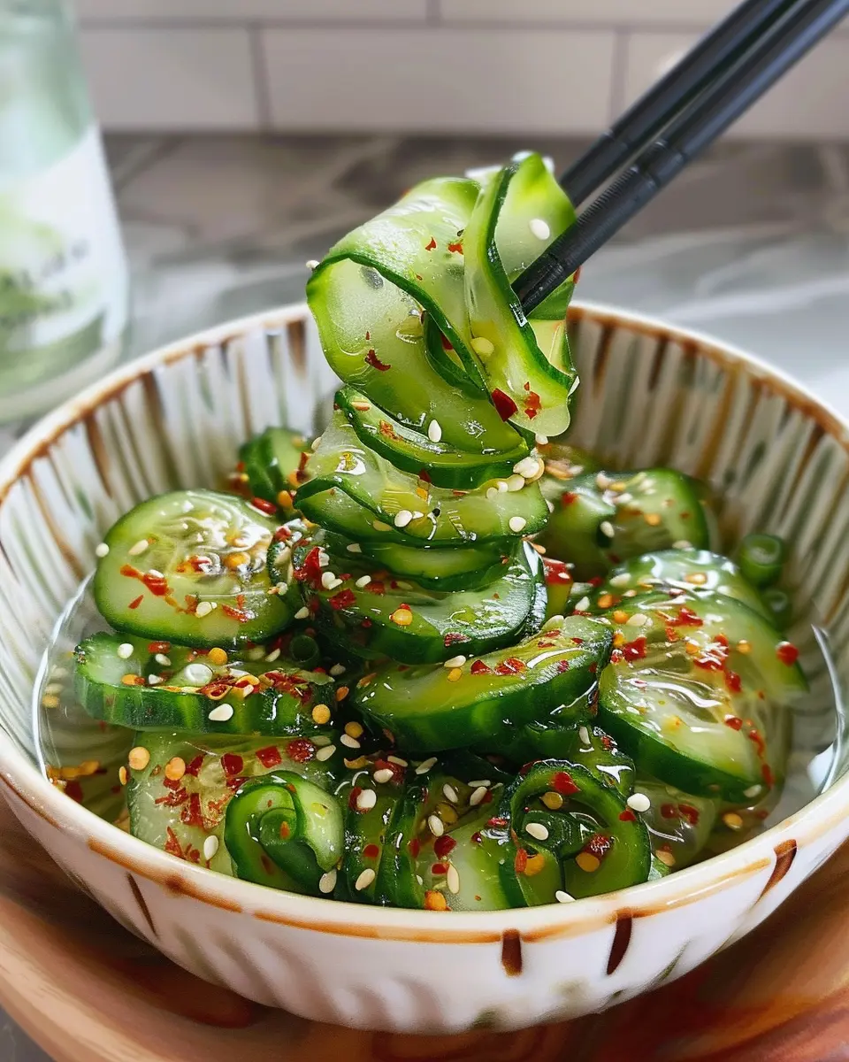 Spiral Cucumber Salad: The Best Korean-Inspired Side You’ll Love