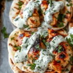 Sheet Pan Chicken Pitas with Herby Ranch Recipe