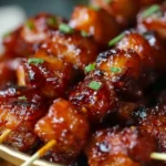 Pineapple Brown Sugar Mississippi Lil’ Smokies Bites with Turkey Bacon