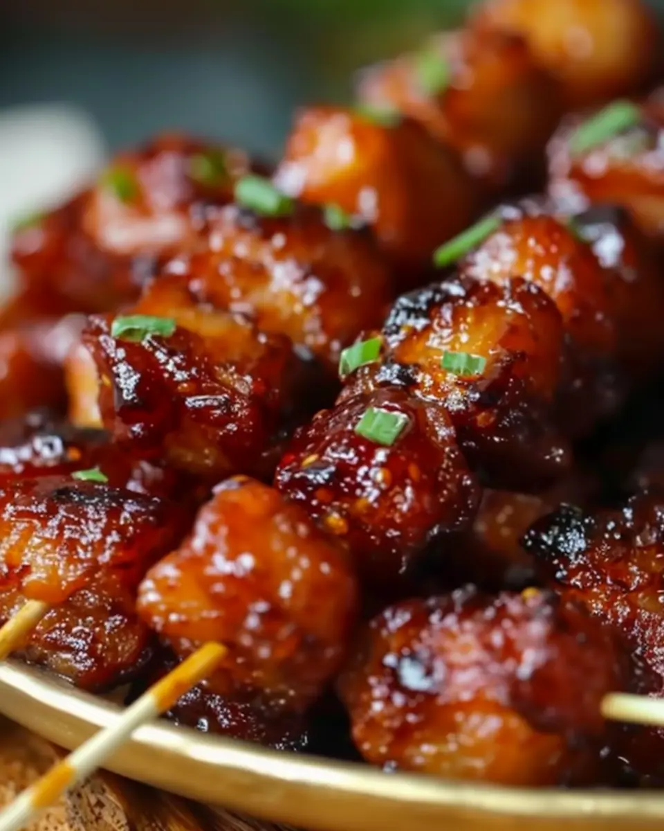 Pineapple Brown Sugar Mississippi Lil’ Smokies Bites with Turkey Bacon: Easy Party Appetizer Recipe
