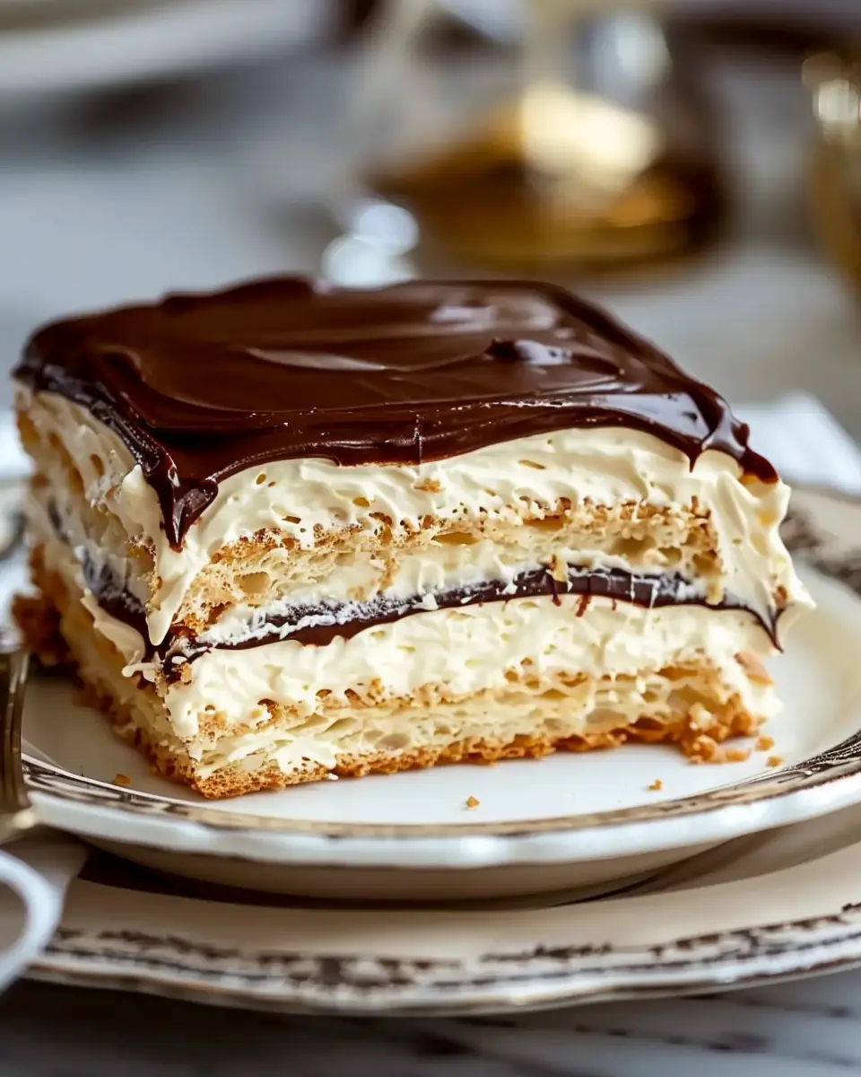 No-Bake Eclair Cake: Effortlessly Indulgent Treat for Any Occasion