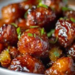 Pineapple Brown Sugar Mississippi Lil’ Smokies Bites
