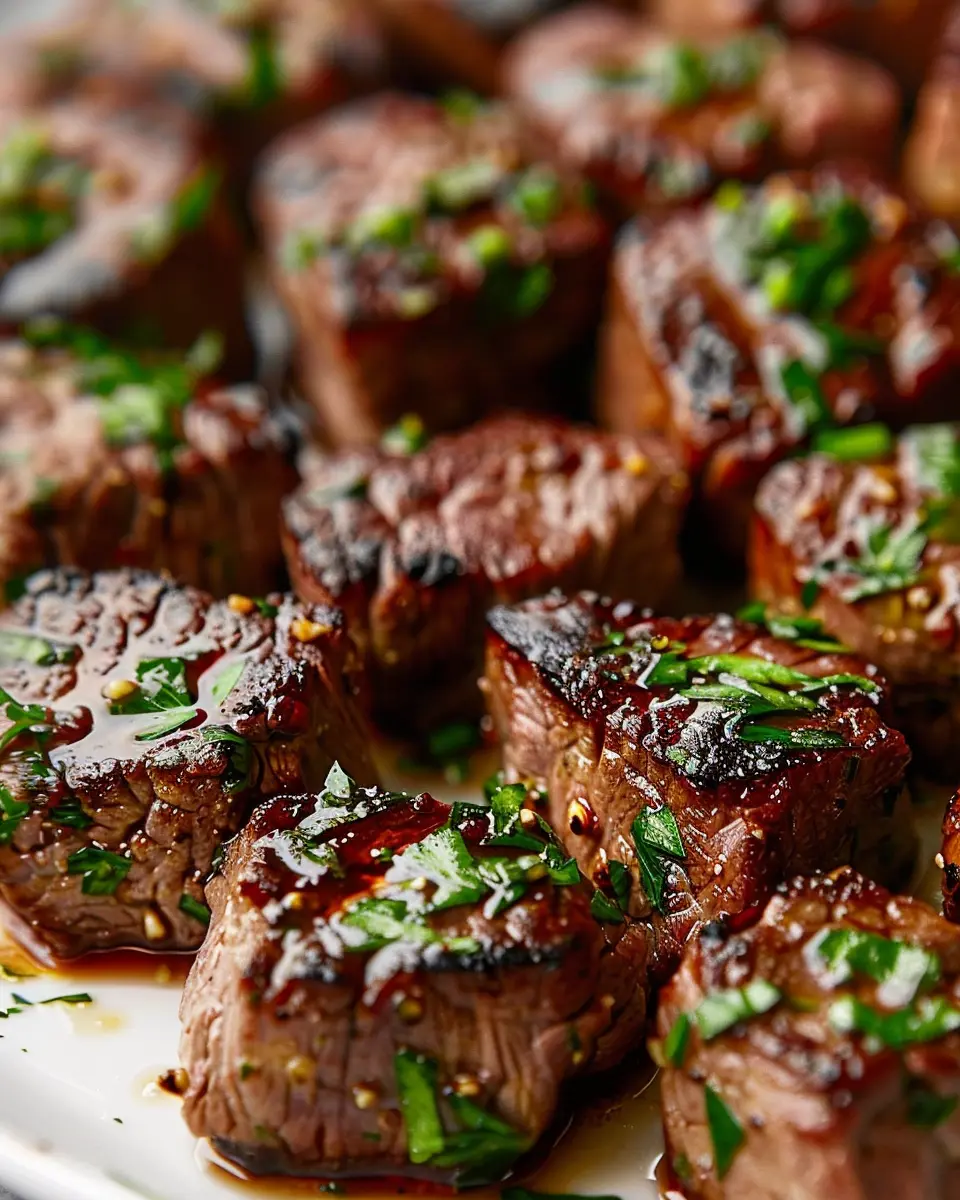 Garlic Butter Steak Bites: Juicy Treats for Quick Weeknight Dinners