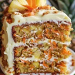 Hawaiian Carrot Pineapple Cake
