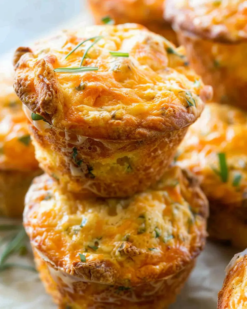 Savoury Cheese Muffins with Turkey Bacon for Ultimate Comfort