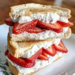 4-ingredient Strawberry Sando