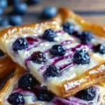 Blueberry Cream Danish