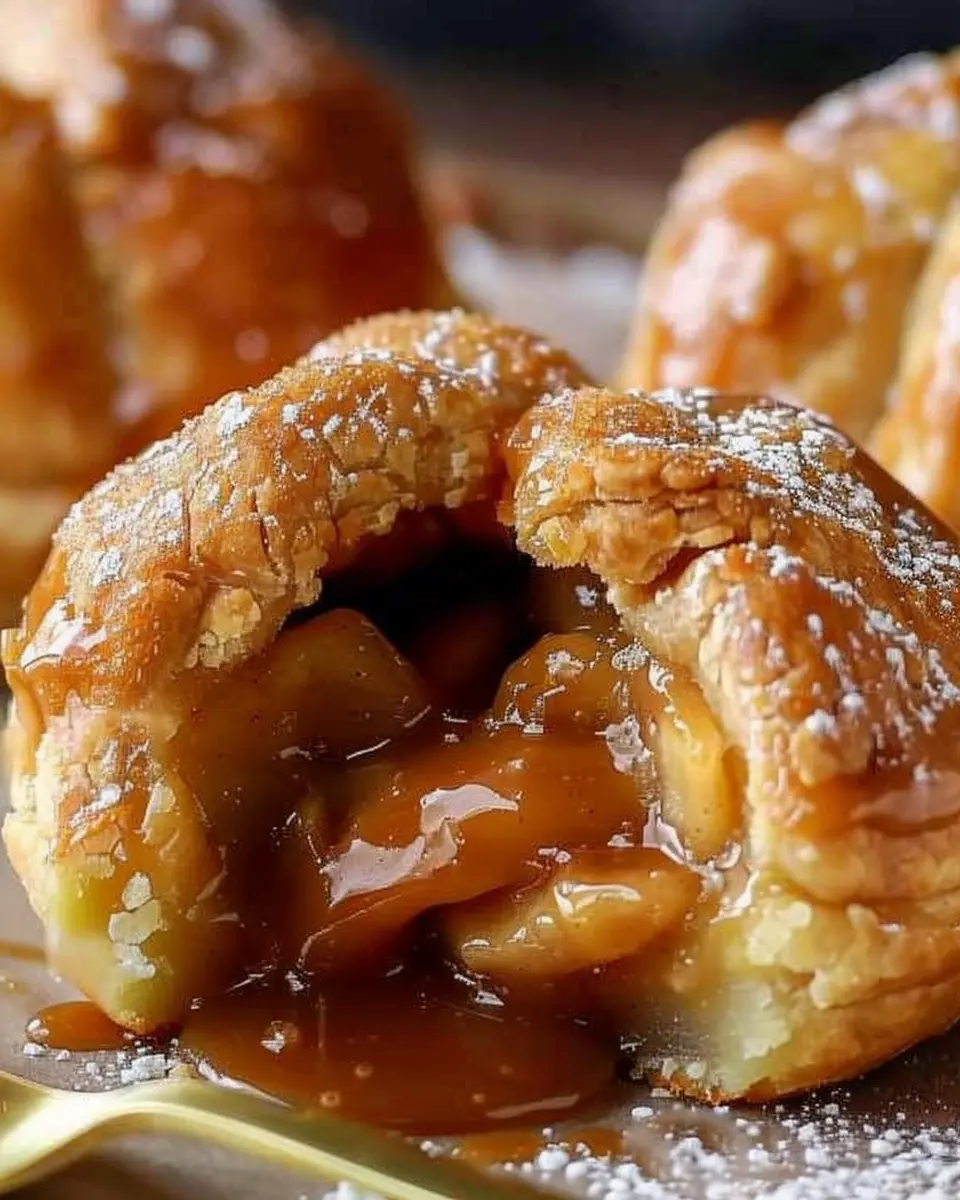 Mouthwatering Caramel Apple Pie Bombs for an Indulgent Dessert Experience