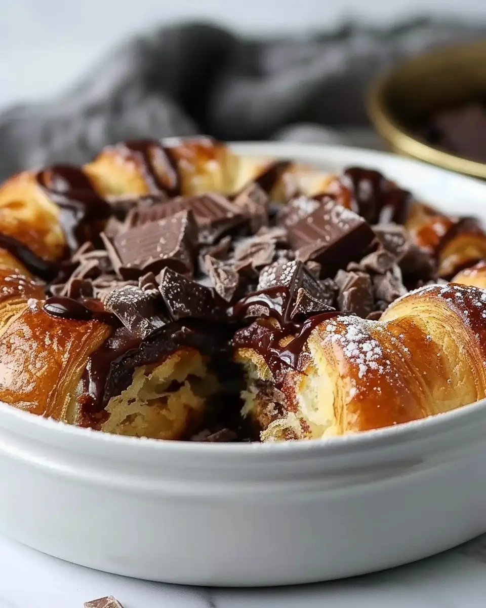 Chocolate Croissant Breakfast Bake: Indulgent Start to Your Day