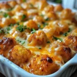 Irresistible Tater Tot Casserole Ready in Just 35 Minutes