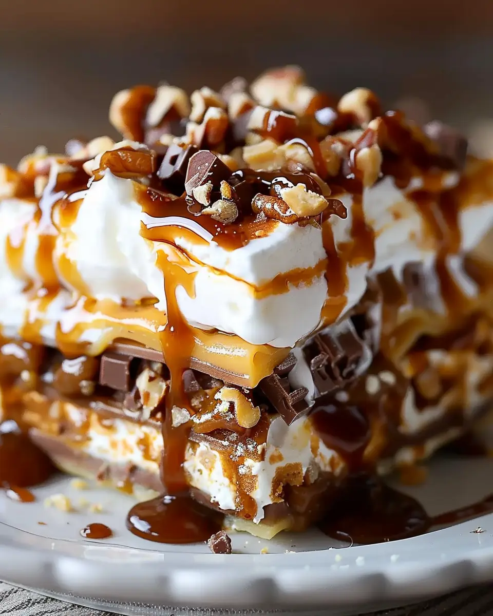 No-Bake Turtle Lasagna Dessert: A Decadent Treat at Home