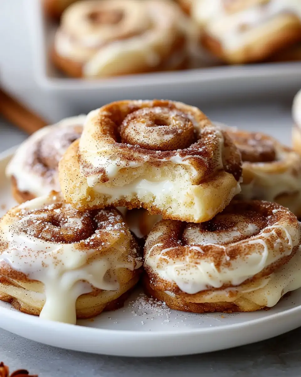 Cinnamon Roll Cheesecake Cookies: The Best Indulgent Treat