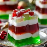Easy Layered Christmas Jello