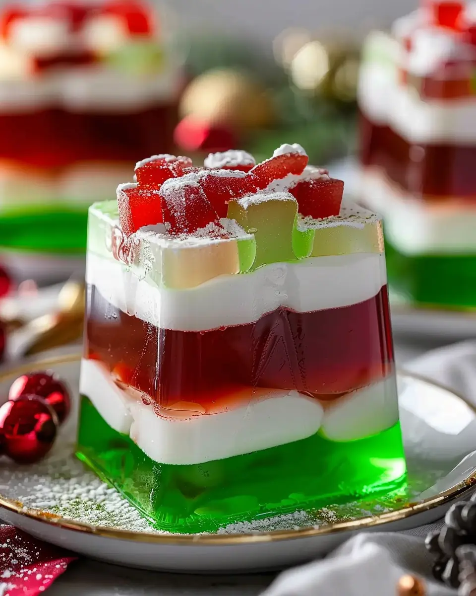 Easy Layered Christmas Jello: A Festive Treat Everyone Will Love