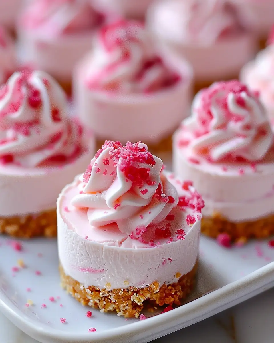 No-Bake Pink Velvet Cheesecake Bites: Easy Indulgence for All