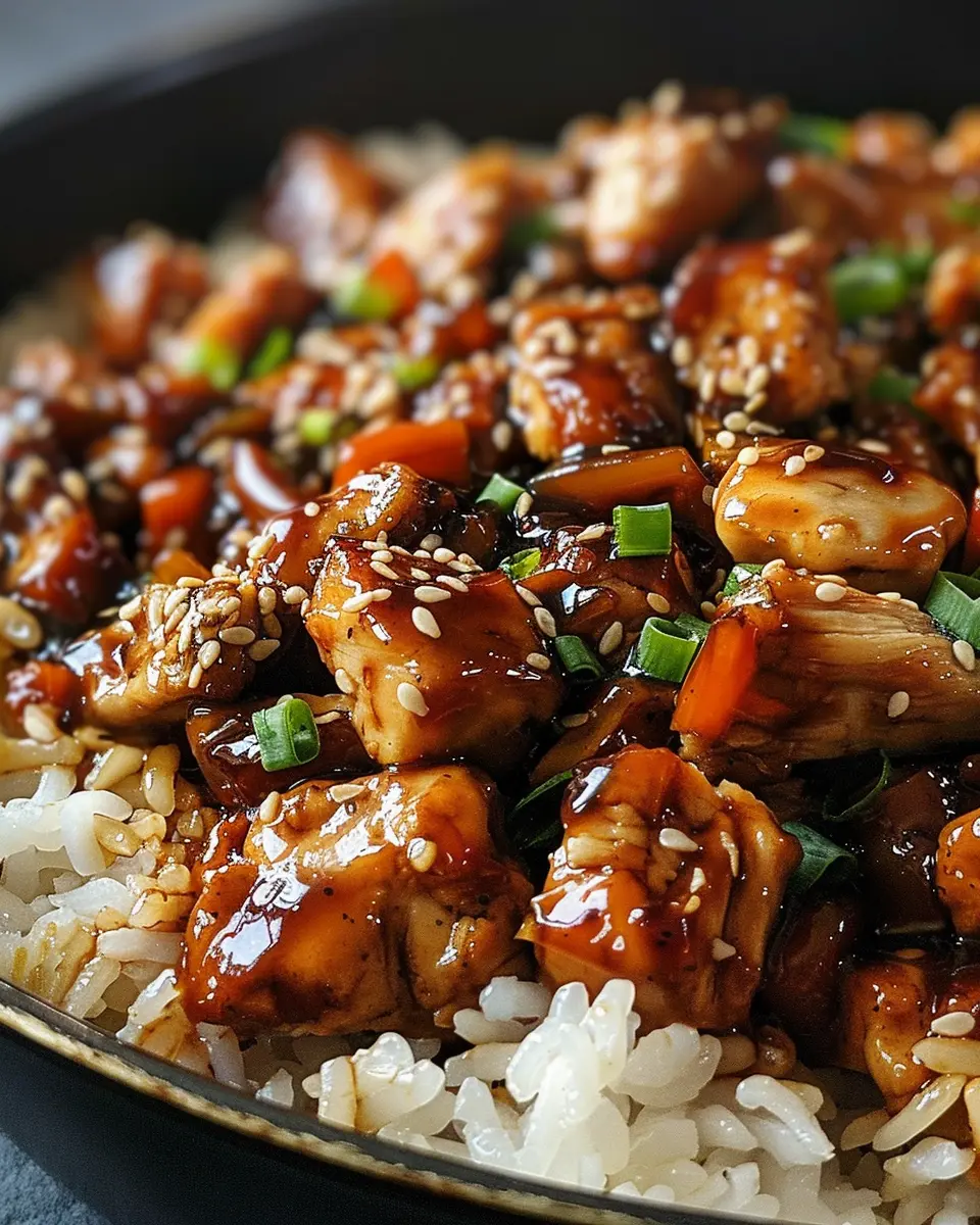 One-Pan Honey BBQ Chicken Rice: A Juicy Weeknight Delight