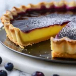 Blueberry–Lemon Curd Tart