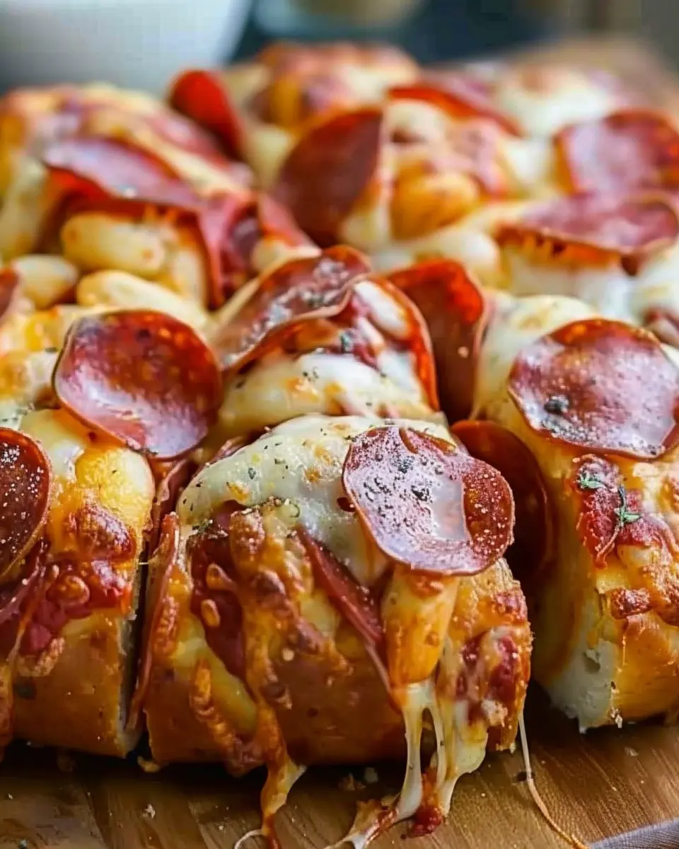 Pepperoni Pizza Monkey Bread: Easy Family Dinner Delight