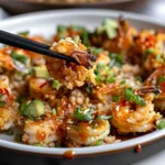 Crispy Rice with Spicy Shrimp Salad