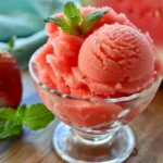 Easy Watermelon Sorbet